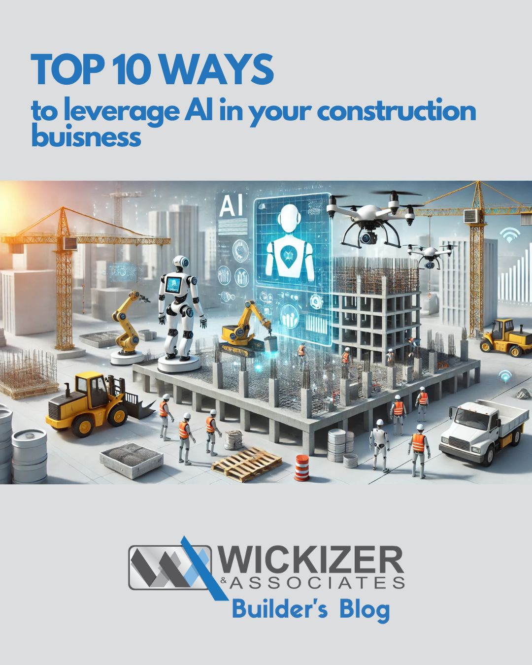 Top 10 ways to leverage AI in your construction business